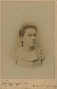 The photo of Lauck is from a photograph album of late nineteenth century images featuring residents from Keyser, W. Va.