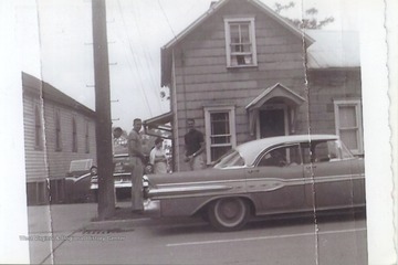West (right) lived in the home of Erlinda and Ann Dinardi (center), located on 65 Beechurst Avenue. 