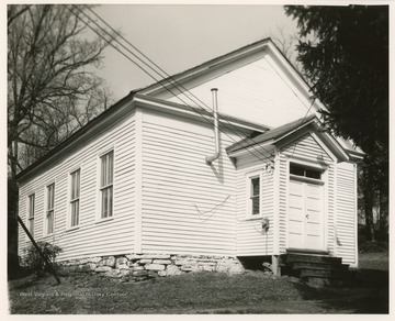 The building was erected in 1856.  The church was once called the Ebinezer Methodist Episcopal Church, but is now known as the Sycamore Methodist Church and is part of the West Milford Circuit.