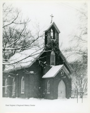 The church was organized in 1847.  According to the church history, during the civil war the building was used as a stable.