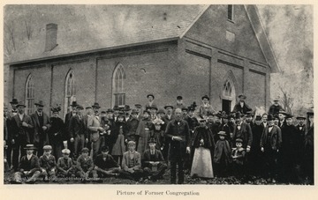 The church was organized in 1804.  The present church in Jane Lew was built and  dedicated in 1887.