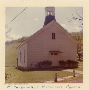 The church is on the Blacksville-Fiarmont Road near the Marion-Monongalia County Line.  