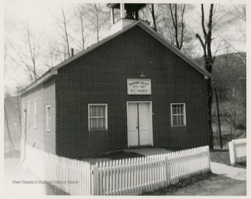 The church was organized in an old log school house in 1818.  The present building was built in 1858.