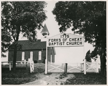 The Forks of Cheat Baptist Church is the oldest church west of the Allegheny Mountains.  It is located in Stewartstown and was founded in 1775.