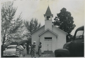 The church building was erected in the early 1900's after years of holding services in a school house. The organization was likely established in the 1850's.