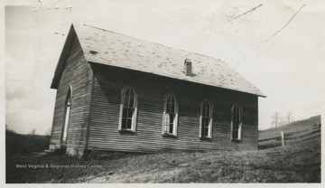 The church was built in 1883 near the town of Newburg.
