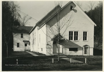The church was established in 1858 by a group of pioneer settles on Rockcastle Creek, about five miles east of Pineville, W. Va.
