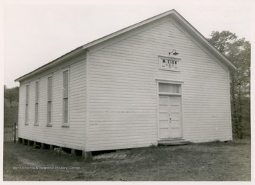 The church was organized in 1854.  The current building was built in 1932.