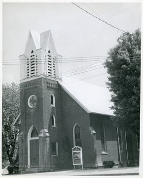 The church was organized in 1843.