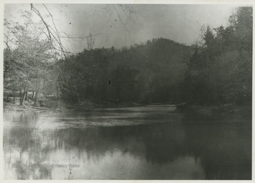 View of the Guyandotte River in Wyoming County, W. Va.