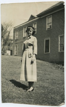 Photo of DeWitt during her senior year at the high school. 