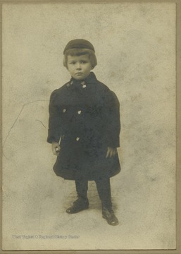 Portrait of a young Curtis Truman Lambert (b. 6/6/1905-d.12/19/1993). 
