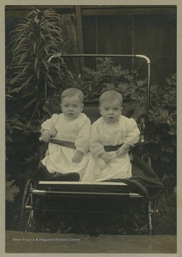 Twins Mary and Virginia of Stewartstown, W. Va.