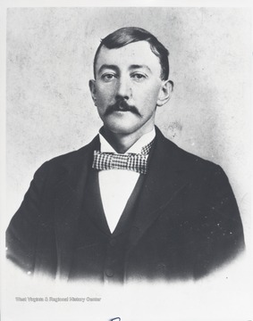 Portrait of Weaden Cline Koon, Sr. He was born in Marion County, W. Va. in 1869 to Jacob Cline Koon and Charlotte Titus Snider Koon.