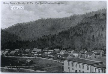 Town belonging to the miners of the Four States Coal and Coke Company.