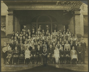 White School, class of 1923 in Fairmont, West Virginia.