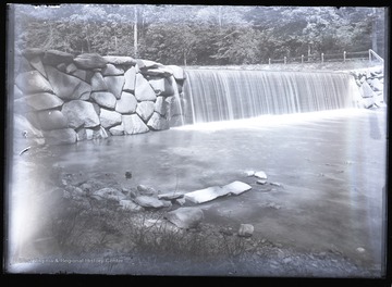 Dam located on the South Branch Potomac River near Franklin, W. Va.