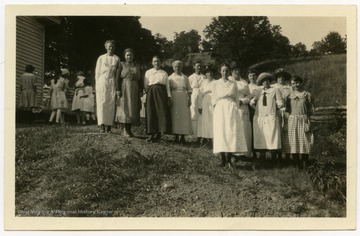 Group photo of the Vandalia Women's Club.
