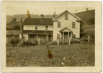Jacob C. Harper Home, located at "top of Allegheny Mountain, Harman, W. Va."