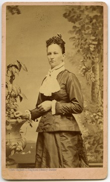 Portrait of Mary Lucretia Harper, born 7/22/1851, died 1928.