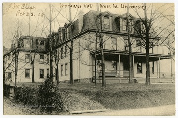 View of Woman's Hall, previously know as Episcopal Hall.