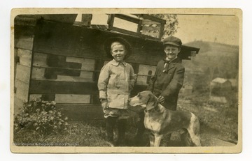 Left to right: Harold Zinn, Barr Wilson, who likely lived in Ritiche County, W. Va.