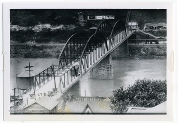 The old bridge connecting downtown Morgantown to Westover. 
