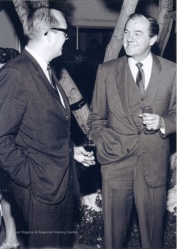 Rene Henry with Karl Malden in Los Angeles.