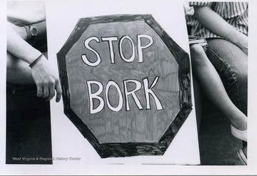 Stop Bork sign.