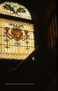 Stained glass window courtesy of Martha Manning.