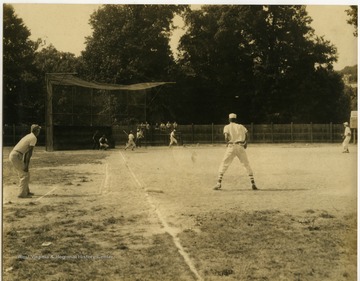 A baseball field in Morgantown that was near present day "White Park."