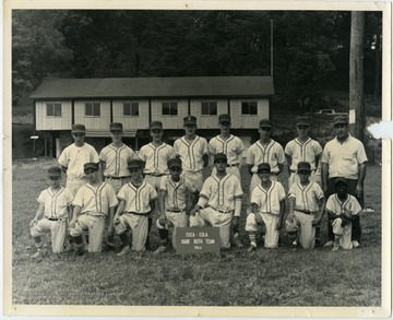 The members of the 1964 Coca Cola "Babe Ruth" team.