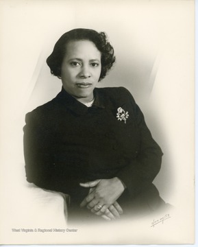 The first African-American woman to receive a graduate degree from West Virginia University, and the first African-American to serve as a WVU faculty member.